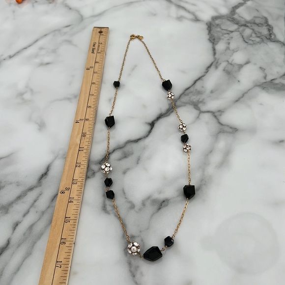 J. Crew Gold Chain and Bead Necklace - Picture 9 of 9